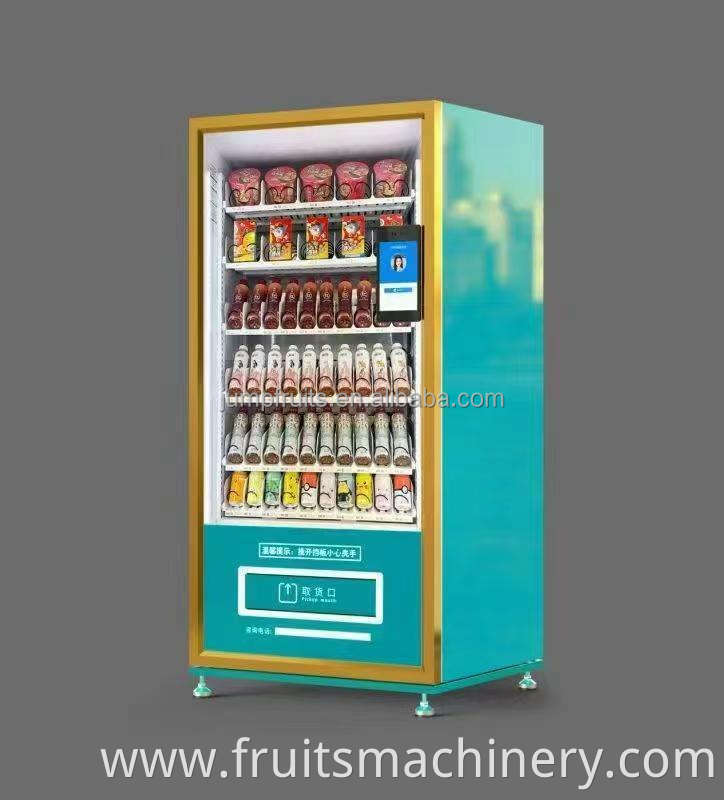 Medium-sized Beverage And Snack Cold Type Vending Machine